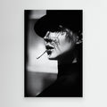 lady in black by Peter Schaller
